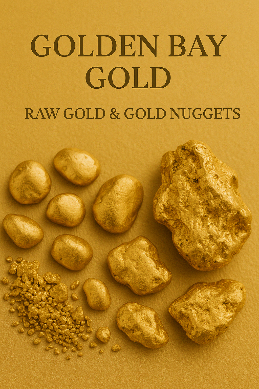 Raw Gold and Gold Nuggets