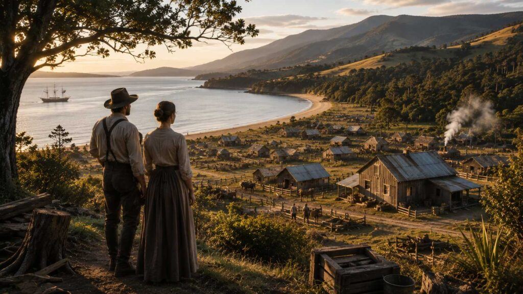 The European Settlement Begins In Golden Bay (1842)