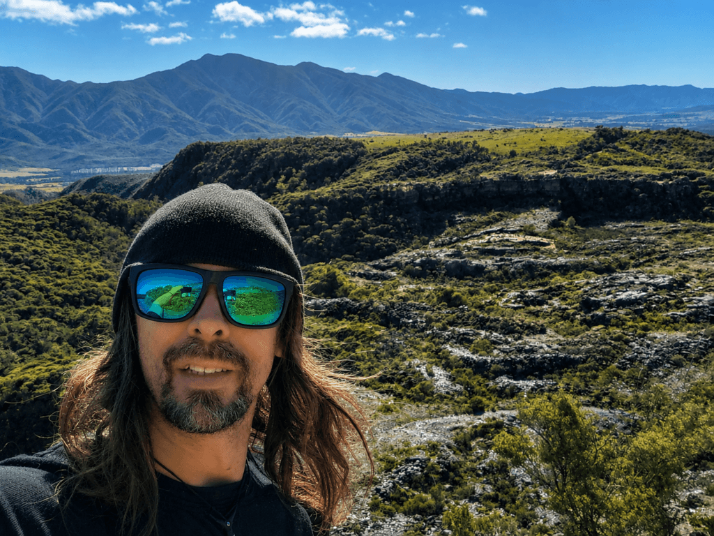 Luke Moretti keeping the gold fever alive in Golden Bay