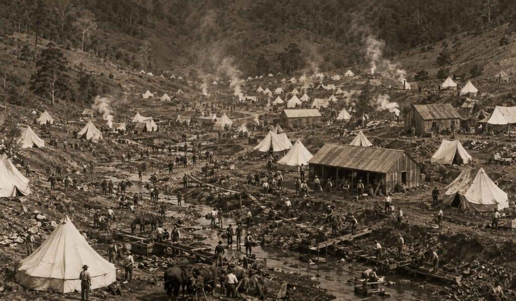 The Great Aorere Gold Rush