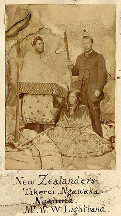 William_Lightband,_Takerei_Ngawaka,_and_Ngahuia Golden Bay Gold Major Gold Discovery